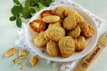 Shortbread cookies på margarin