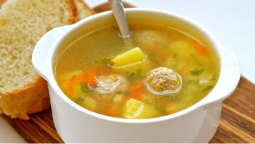 Den mest deilig suppe med kjøttboller. Enkelt og raskt!