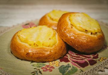 Ostekake med poteter eller bestemor Shangi