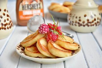 Frodige pannekaker på kefir uten gjær