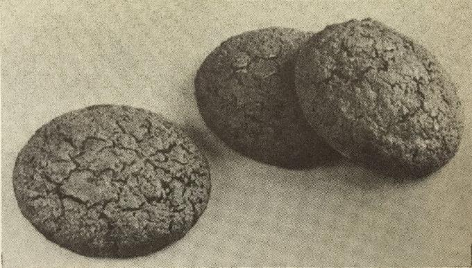  Kringle "mandel". Bilde fra boken "Produksjon av bakverk og kaker," 1976