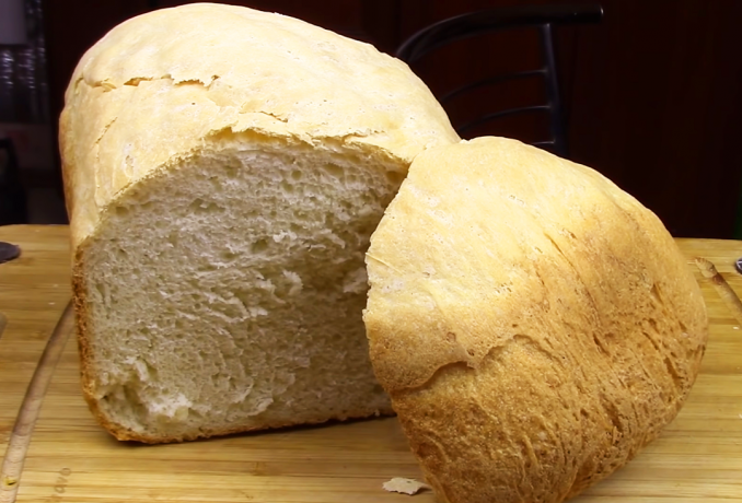 Brød i en brødmaker