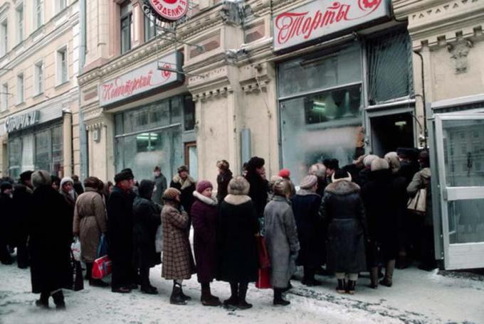 Alt i Sovjetunionen godteributikk