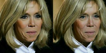 Brigitte Macron uten sminke: hvordan ville se ut, hvis ikke vakre (foto)