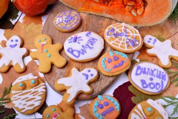 Morsomme Halloween Pumpkin Cookies