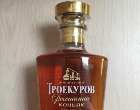 En god cognac på resultatene Roskachestva. På en solid "C grade".