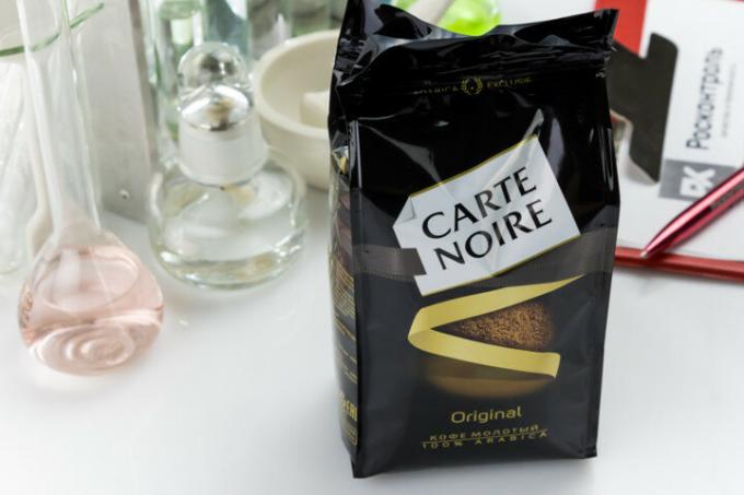 Lukkes vurdering av de beste kaffe - "Carte Noire". 