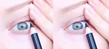 Fylle plassen mezhresnichnogo blyant på foryngende makeup: bruk av teknikk for bedre resultater