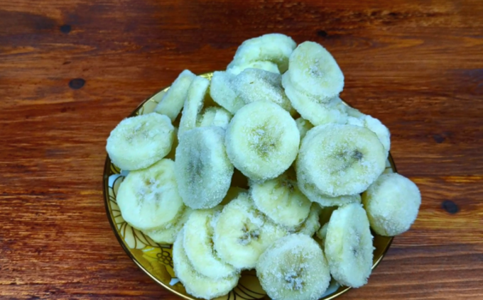 frosne bananer