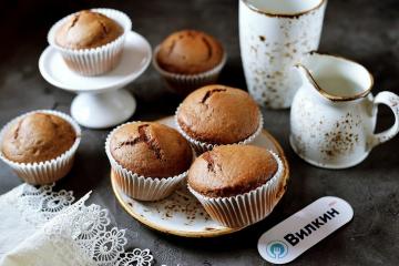 Sjokolademuffins med kefir