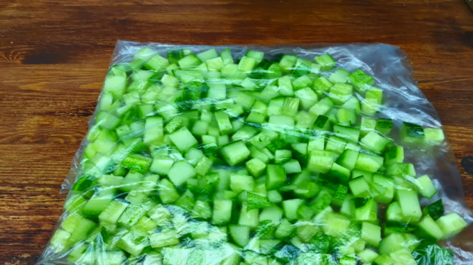 tilberedning av agurker