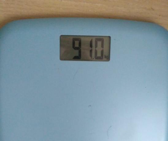 Siden mai 2018 minus 41 kg.