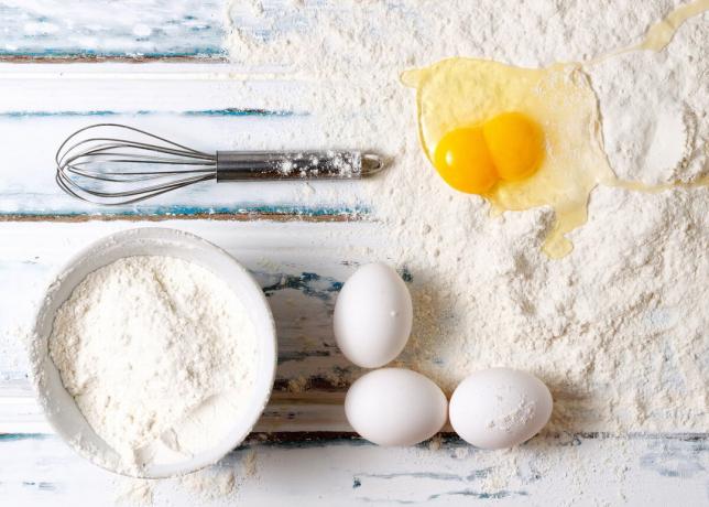 Hvordan fjerne egg smak i baking. sier konditor