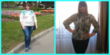 Jeg spiser deilig og miste vekt. Mitt resultat i 10 måneder minus 39 kg.